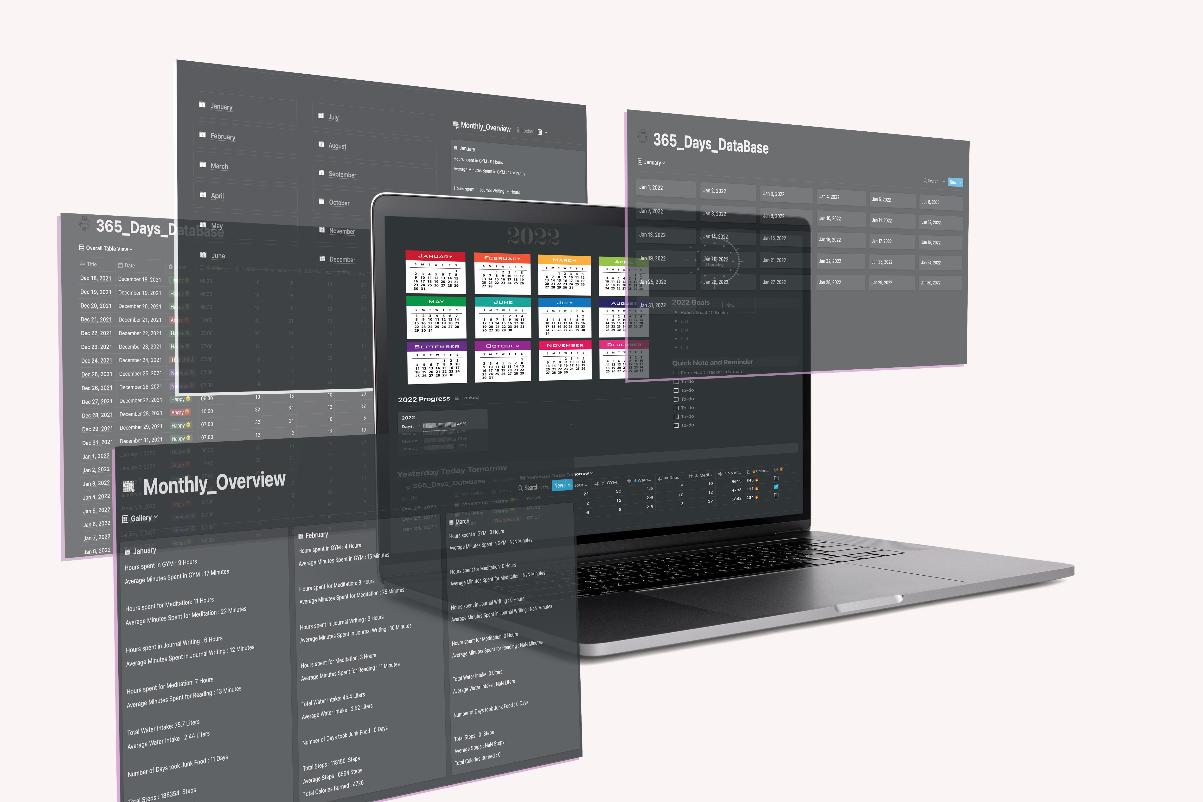 Ultimate Tracker - Notion Template gallery image