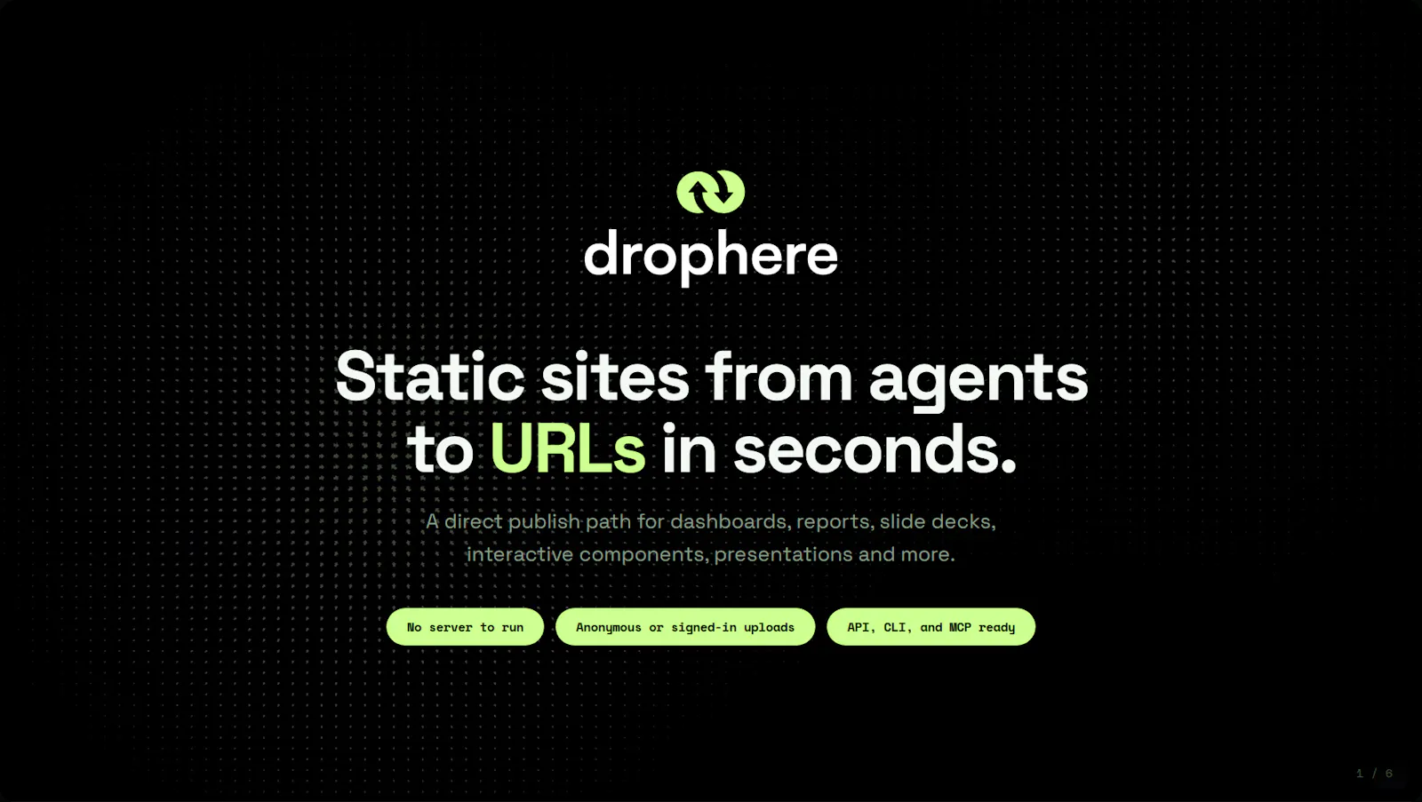 Drophere screenshot 1