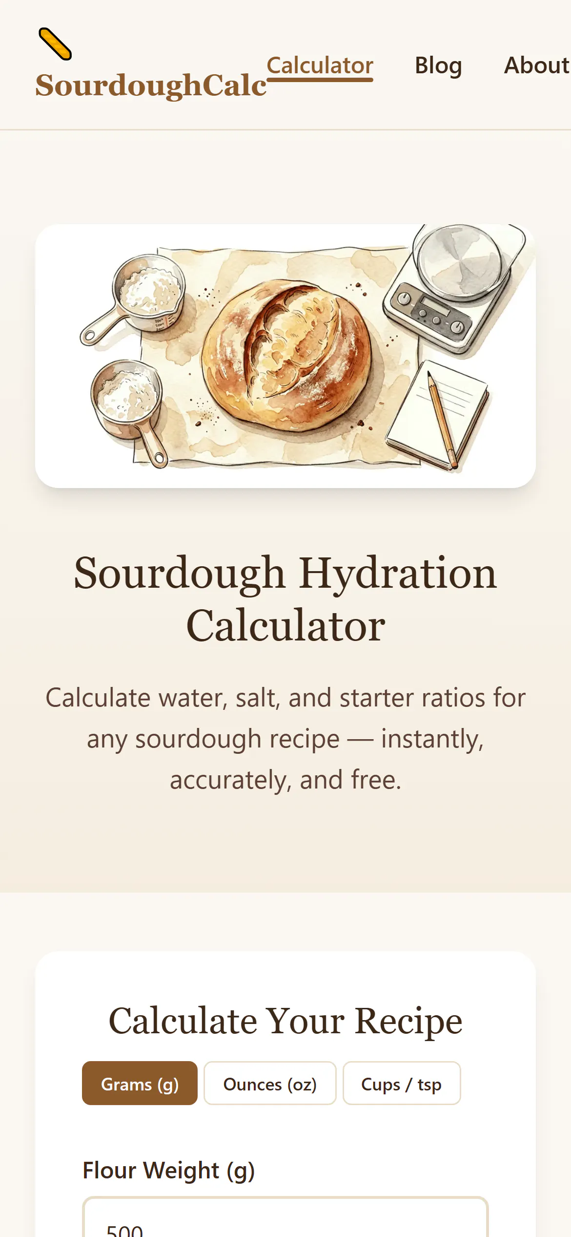 SourdoughCalc gallery image