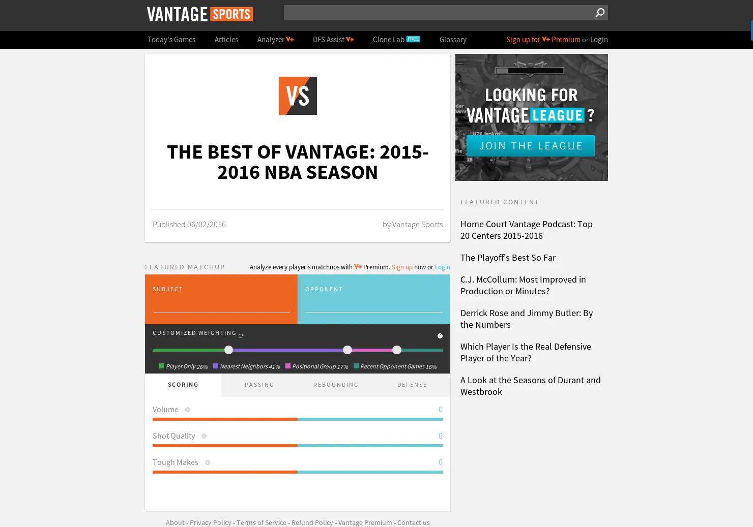 Vantage Sports Inc.