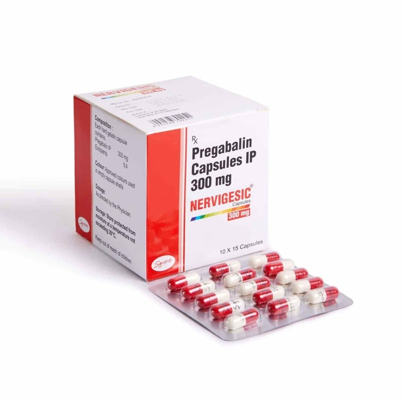 Cápsulas pregabalinas 300 mg media 4