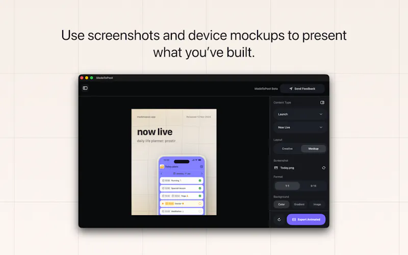 MadeToPost screenshot 5