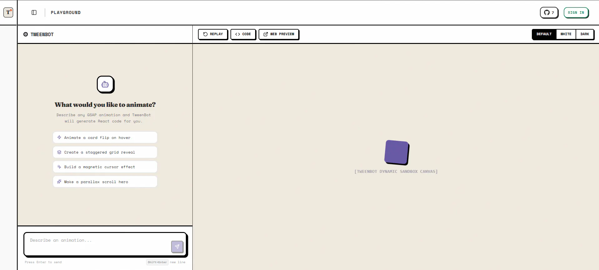 TweenLabs gallery image