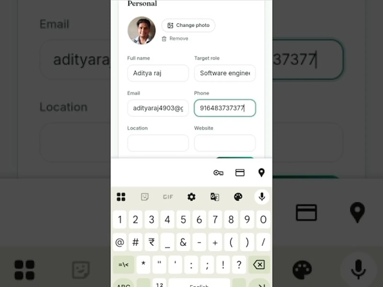 Airesumeforjob screenshot 1 (video preview)