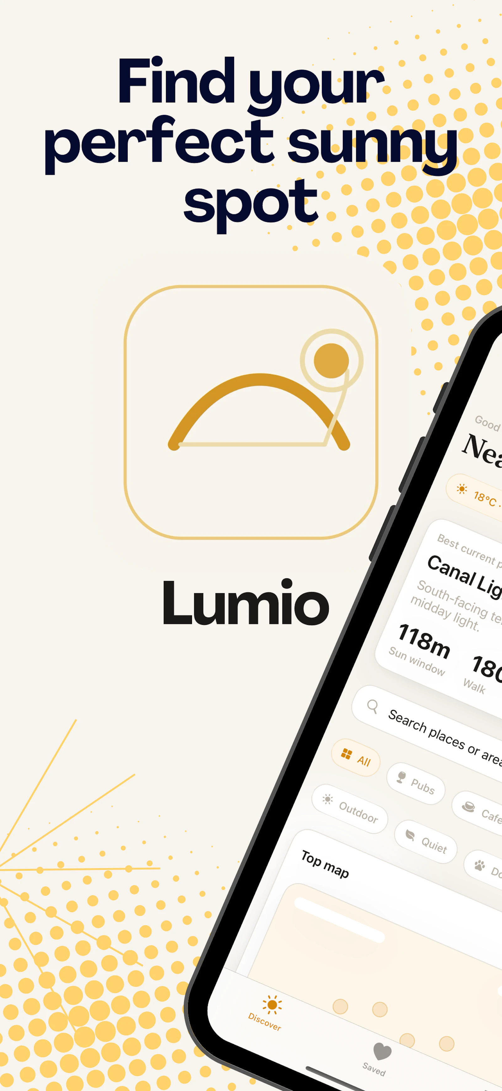 Find sunny spots in real time ☀️ screenshot 1