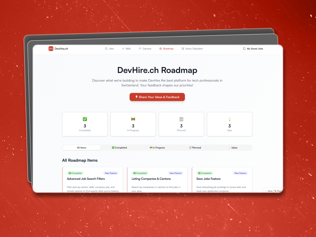 Mídia 3 de Jobs desenvolvedores de software na Suíça. - TI, empregos de desenvolvedor de tecnologia e software na Suíça.Devhire