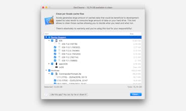 Xcode Dev Cleaner gallery image