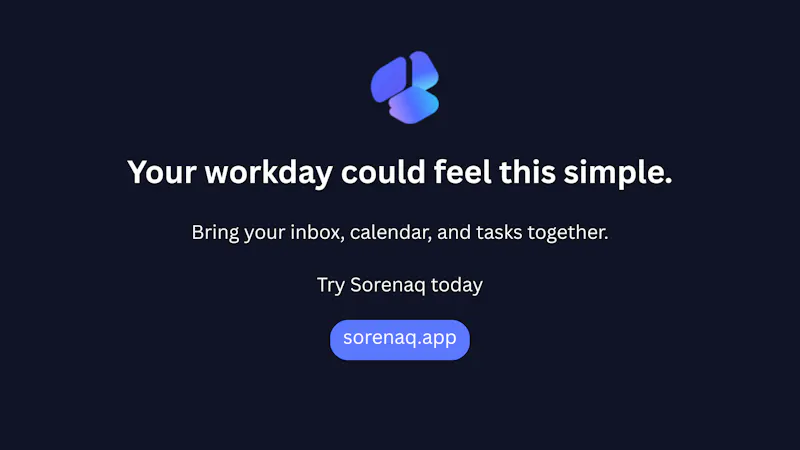 Sorenaq — Your workday, connected. screenshot 7