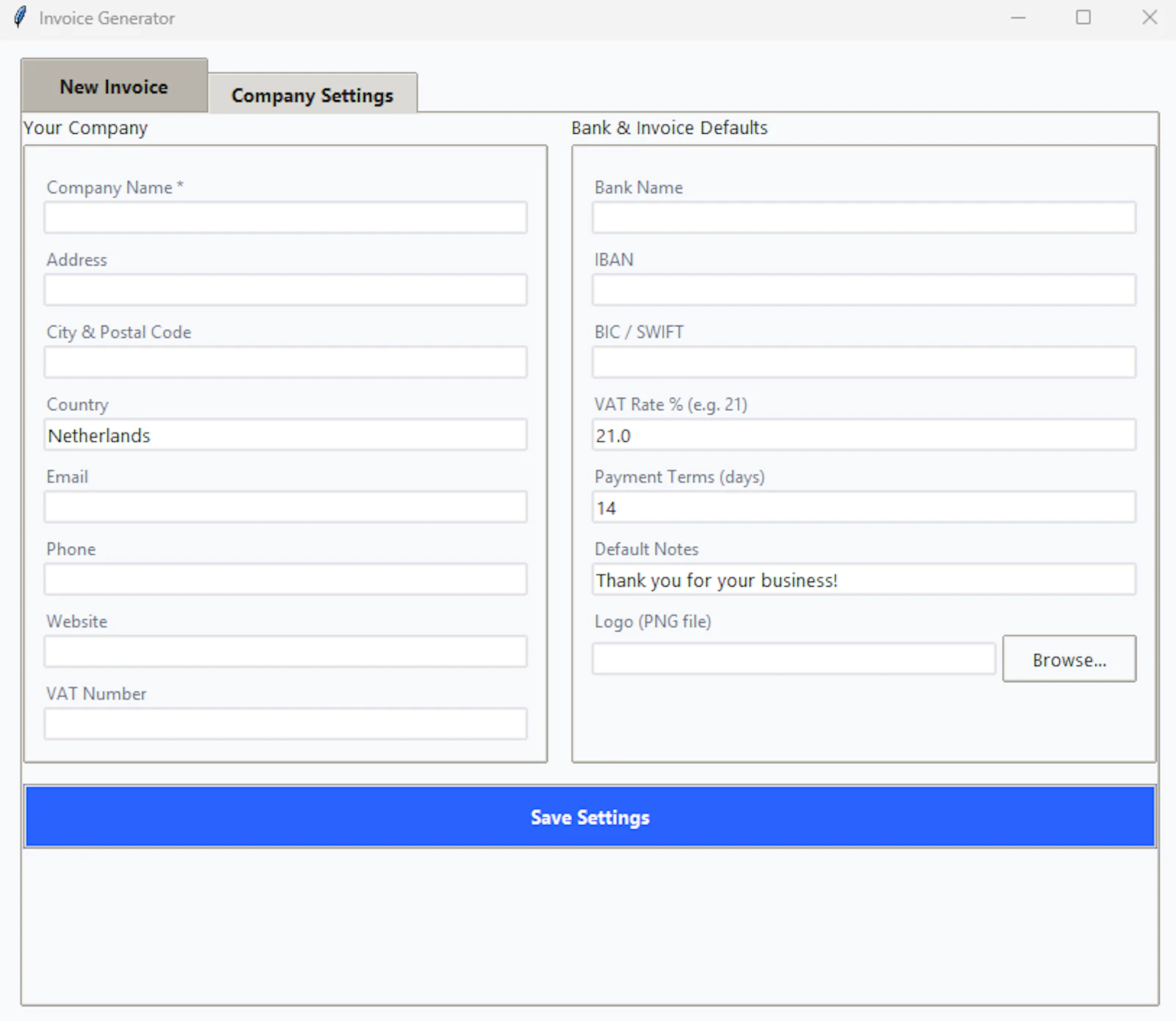 Invoice Generator screenshot 3