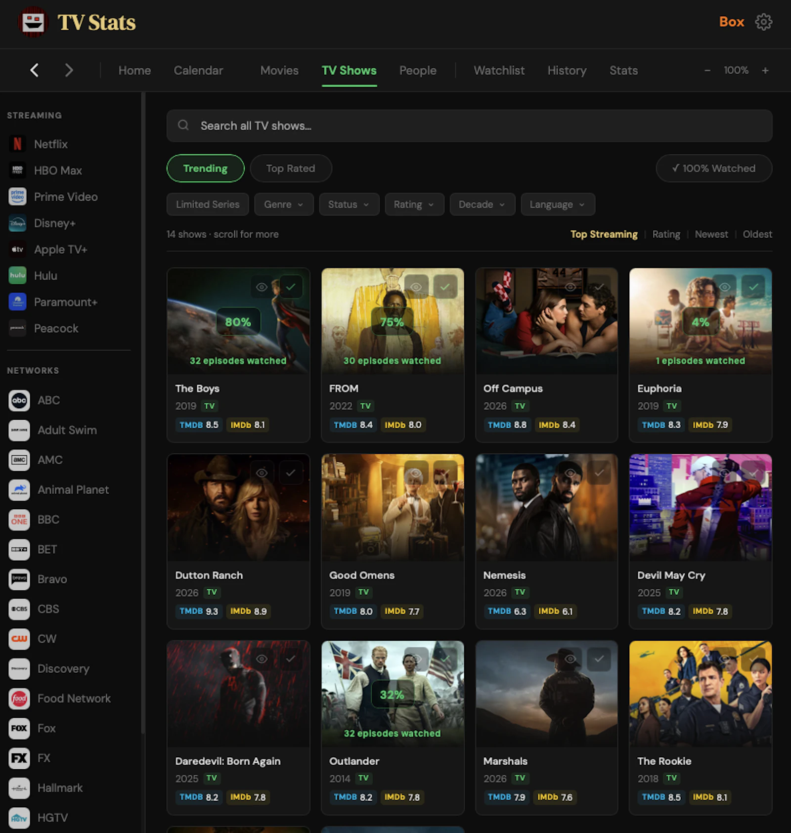 TV Stats for macOS - Free Movie Tracker screenshot 7