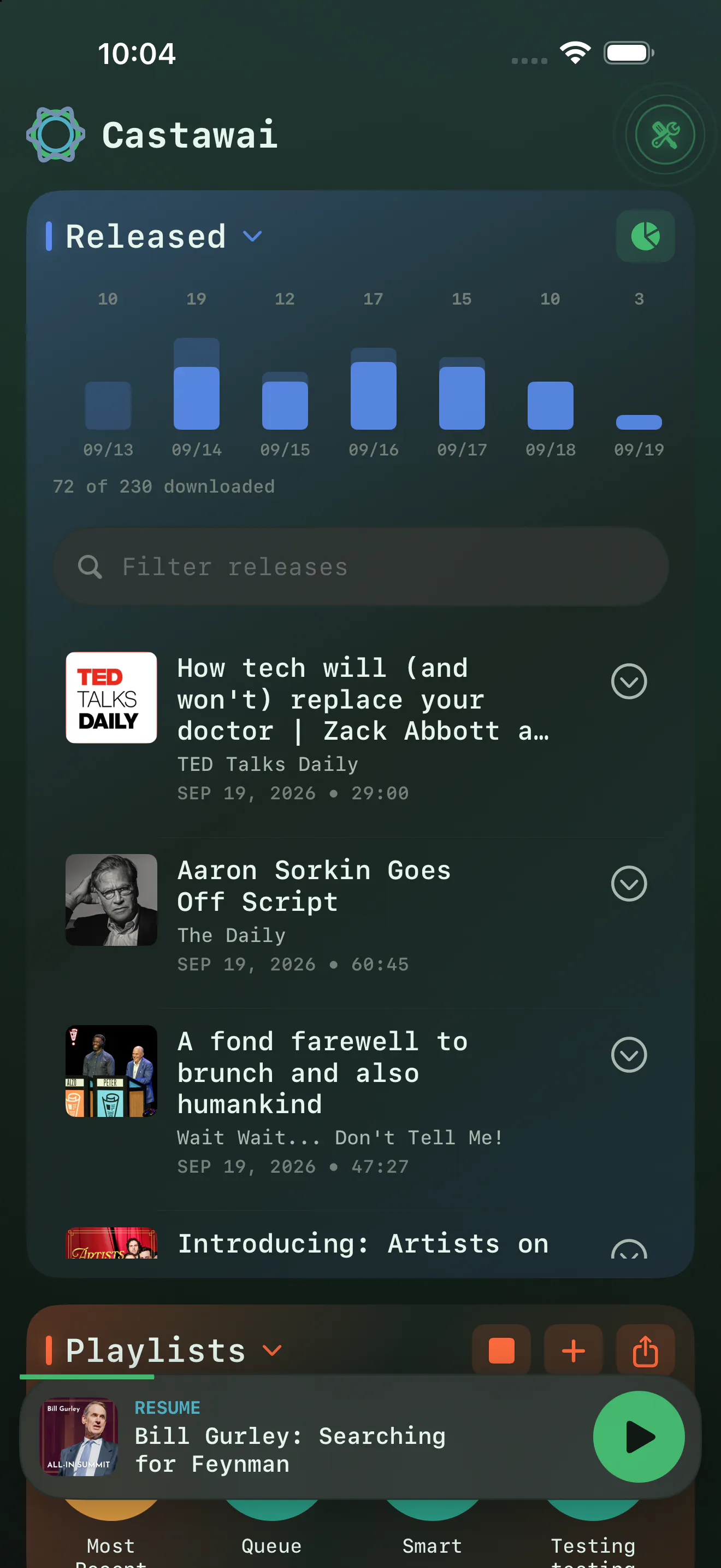 Castawai Podcast Player gallery image