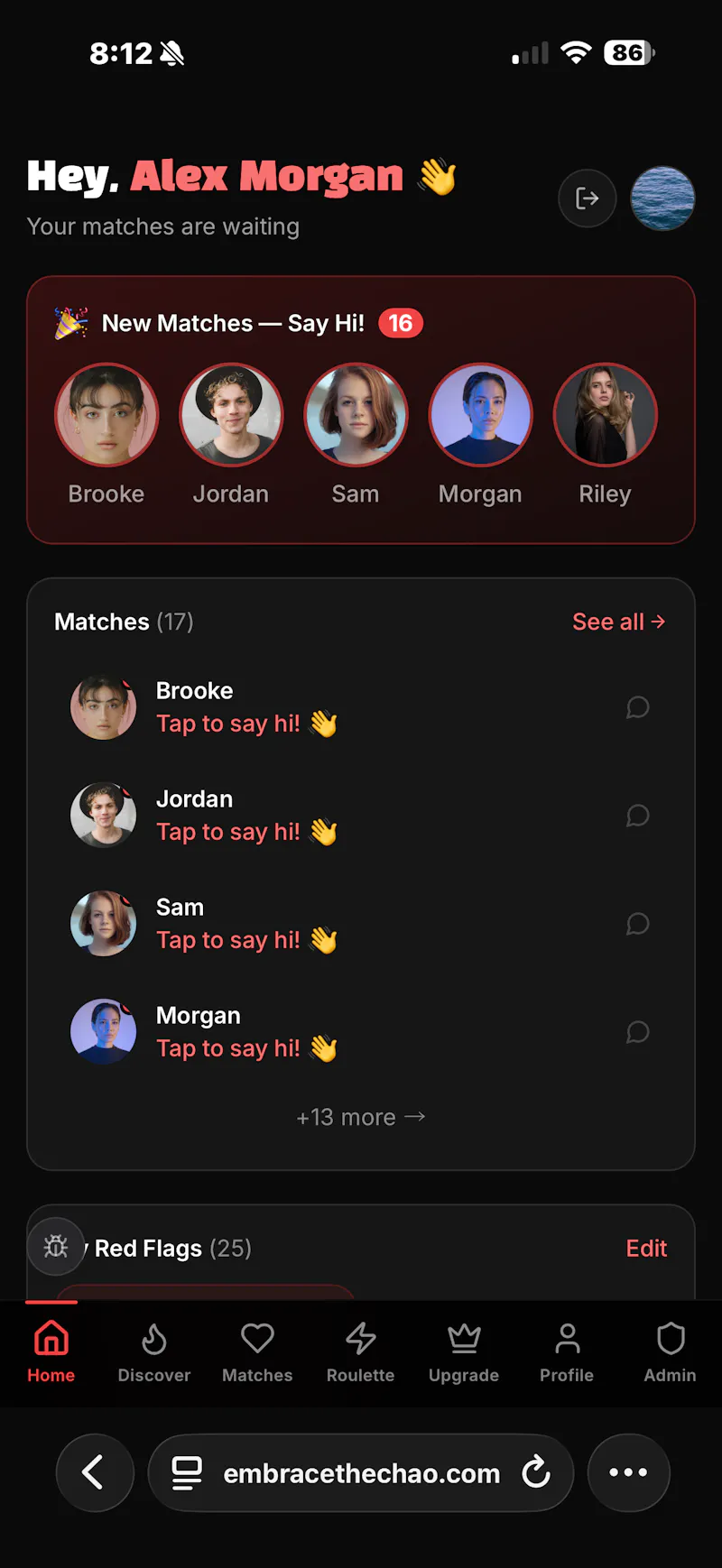 RED FLAGD screenshot 4