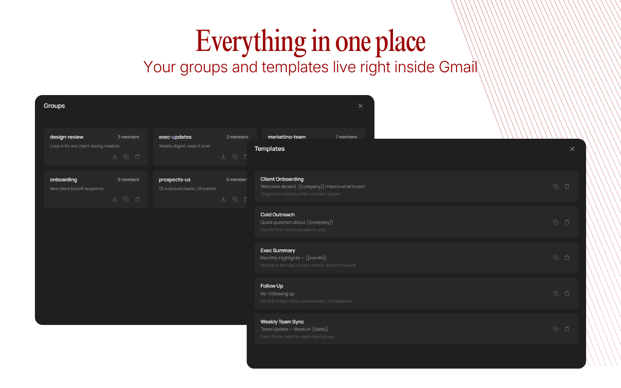 GroupMail gallery image