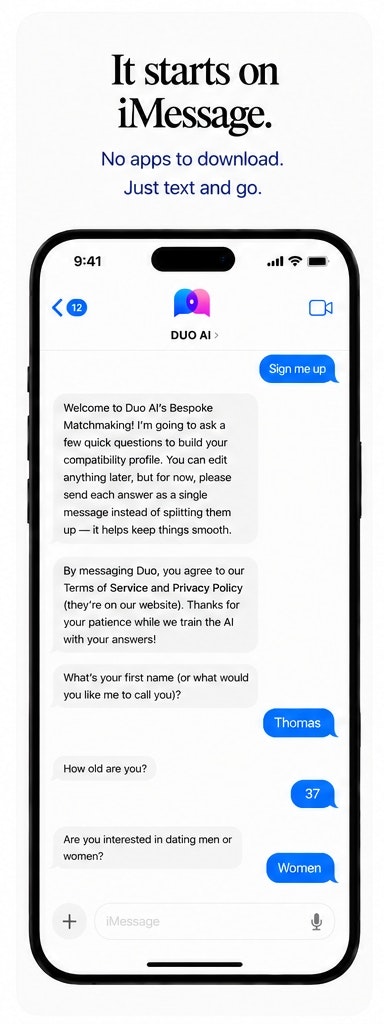 Dating apps suck. DUO is better. gallery image