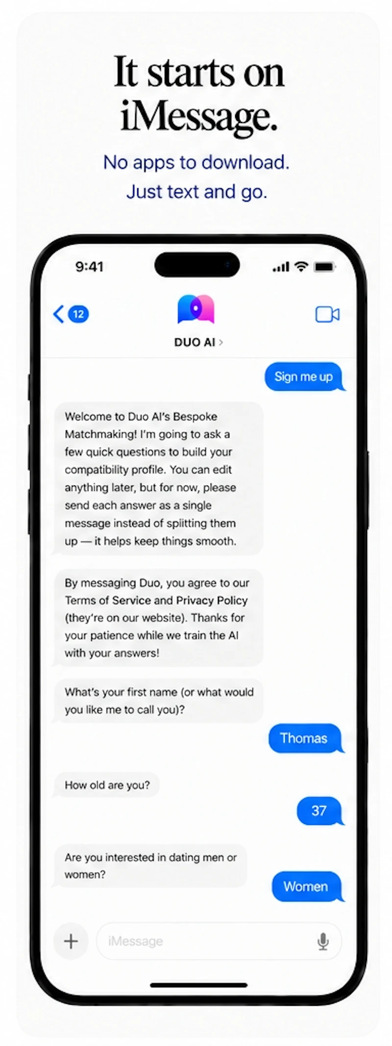 Dating apps suck. DUO is better. screenshot 3