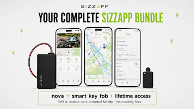 SIZZAPP nova + Smart Key Fob gallery image