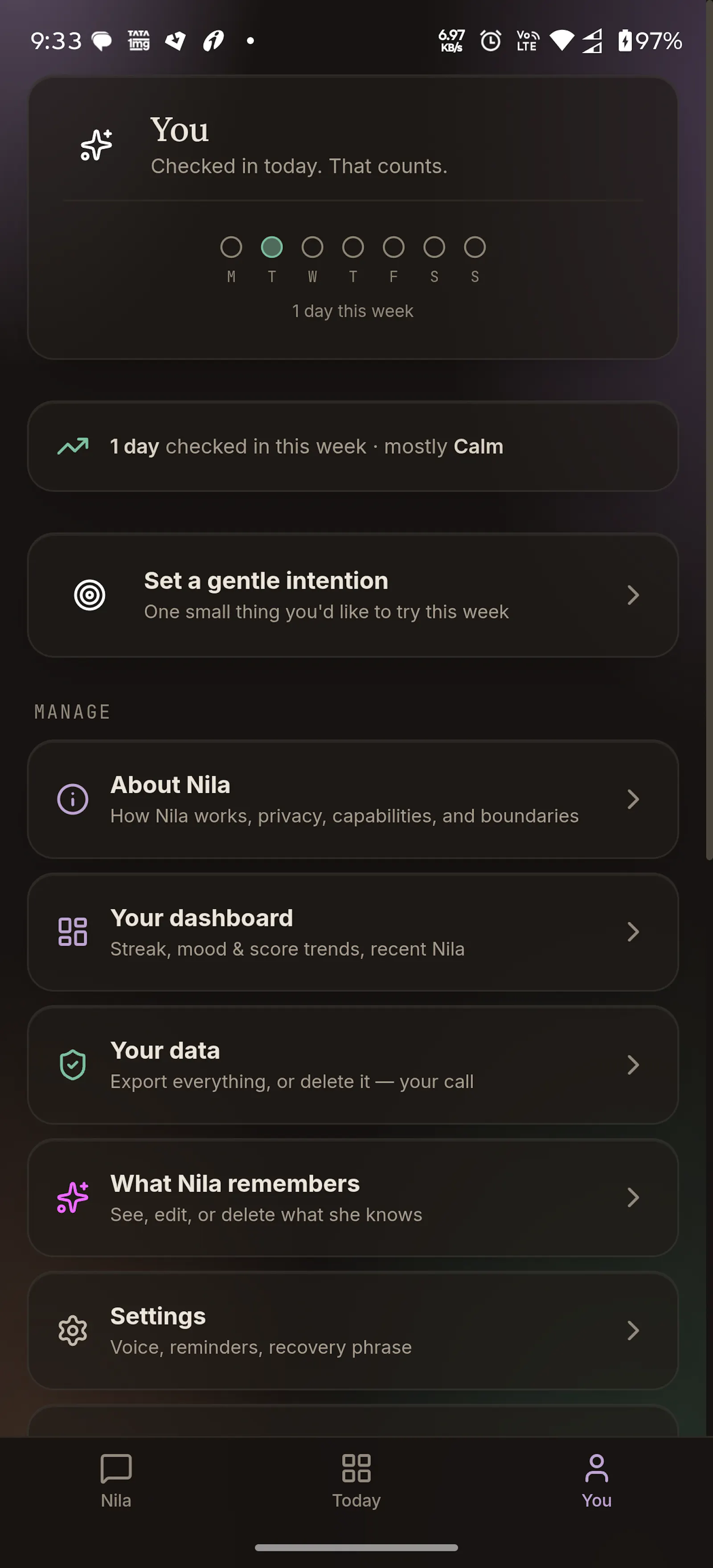 NilaMind screenshot 3