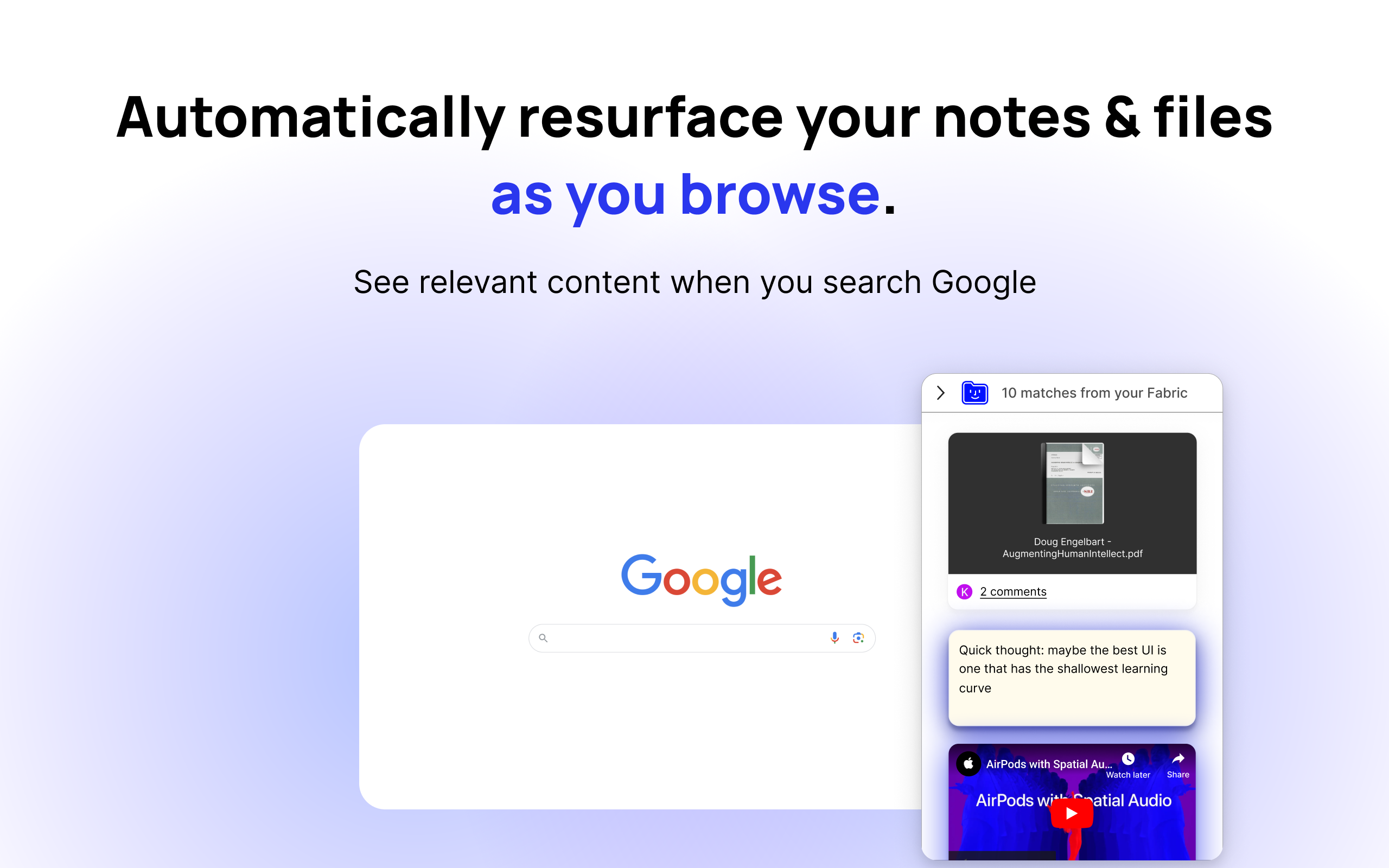 Fabric -browserverlenging media 2
