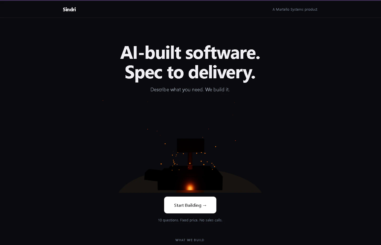 Sindri - Software, spec to delivery screenshot 1