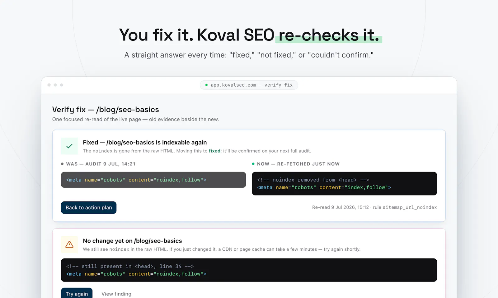 Koval SEO Console screenshot 3