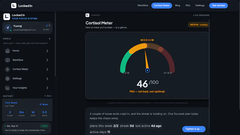 Locked In AI  screenshot 4