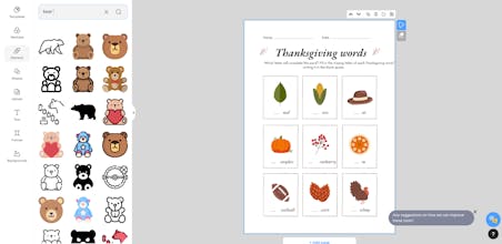 WorksheetZone worksheet maker gallery image