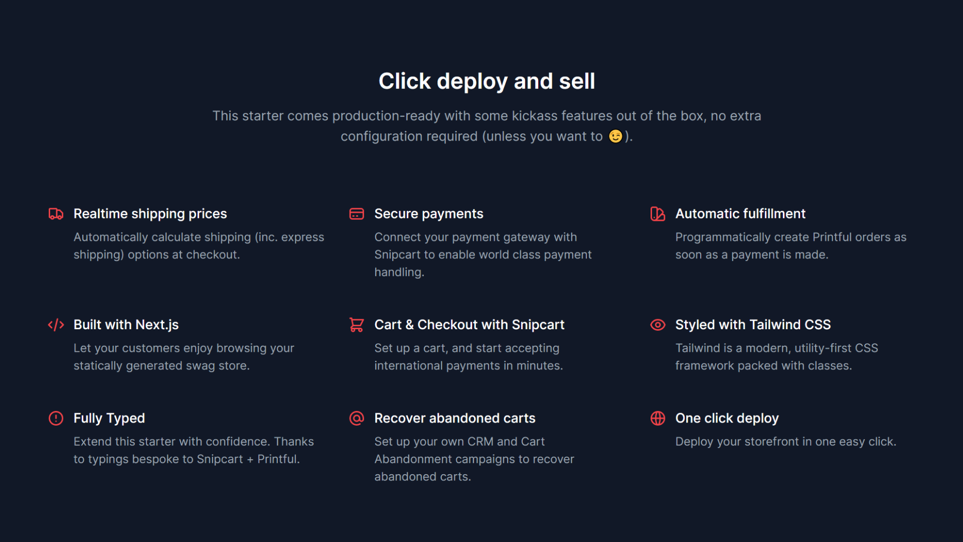 Headless Dropshipping Starter gallery image