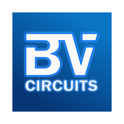 BV Circuits - Product Hunt launch logo and brand identity