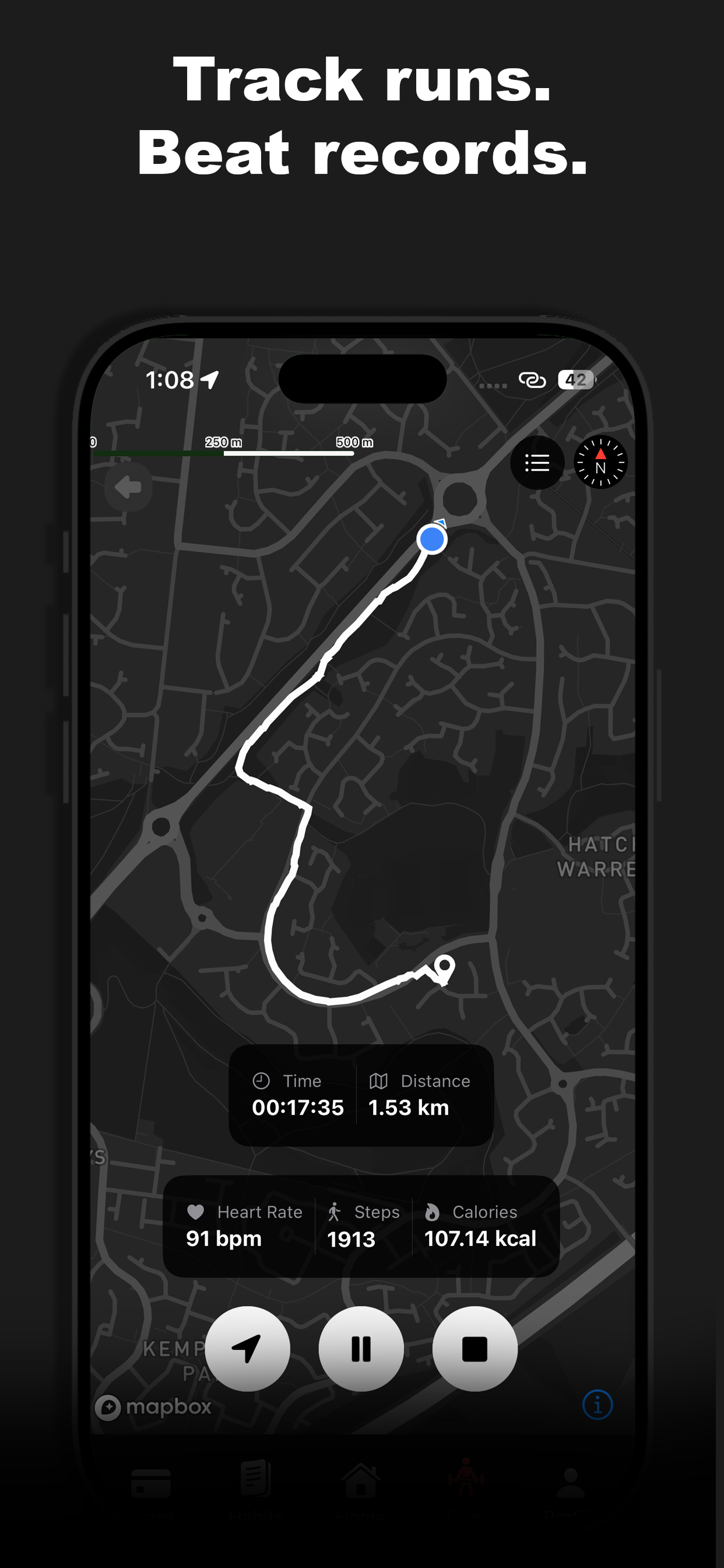 The 1% - The 1% workout and self-improvement app media 6