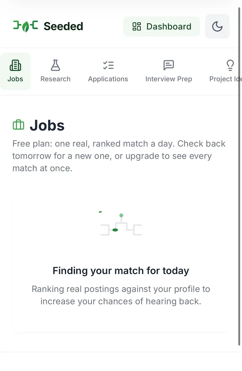 Seeded screenshot 2
