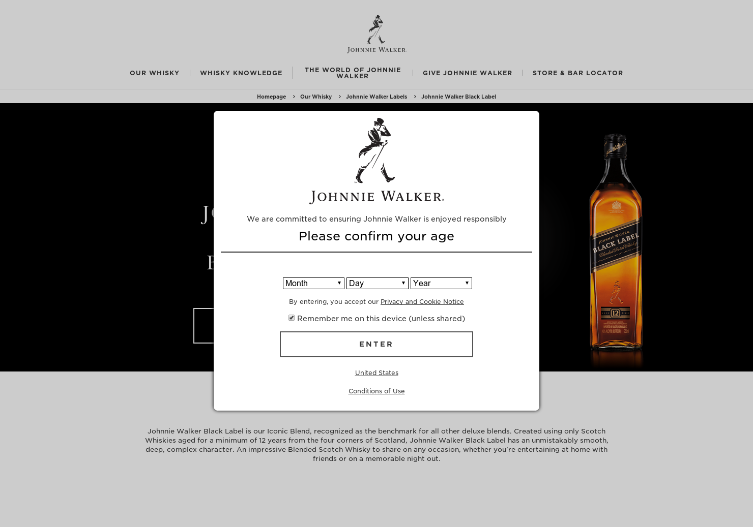 Johnny Walker Black