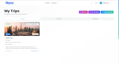 Skyneu — AI-Powered Travel Stack gallery image
