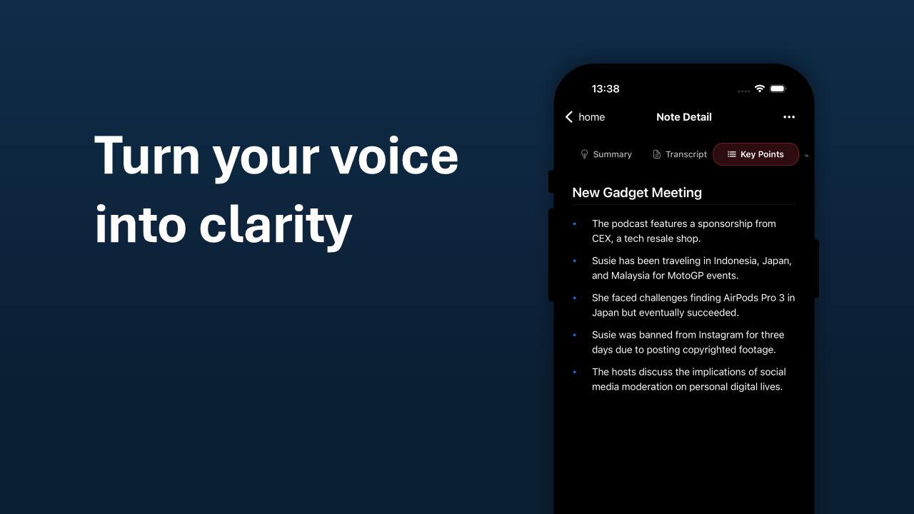 Voxella — Turn your voice into clarity gallery image