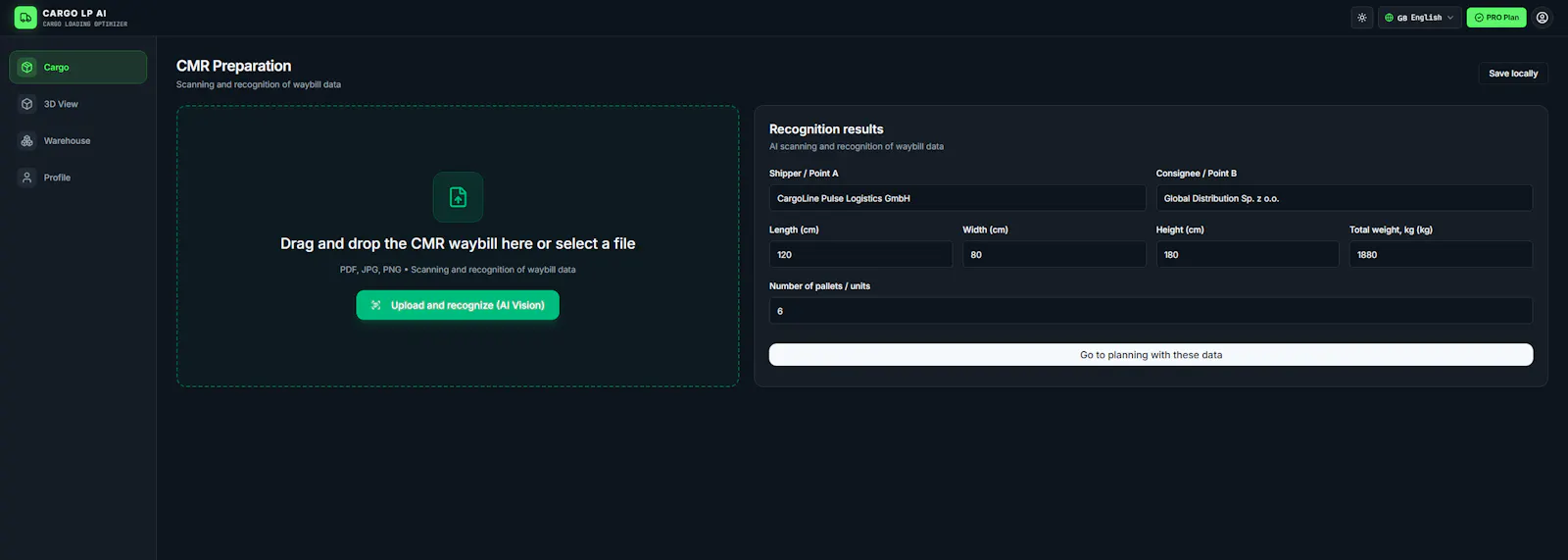 Cargo LP AI screenshot 3