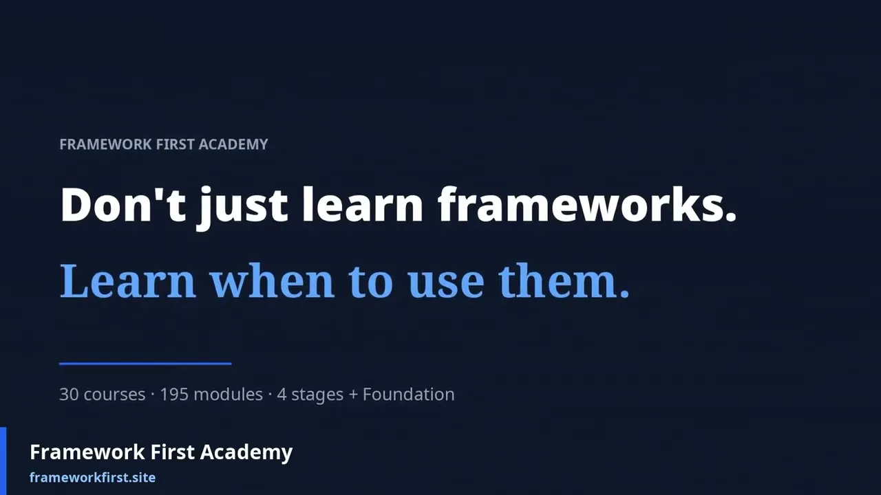 Framework First Academy gallery image