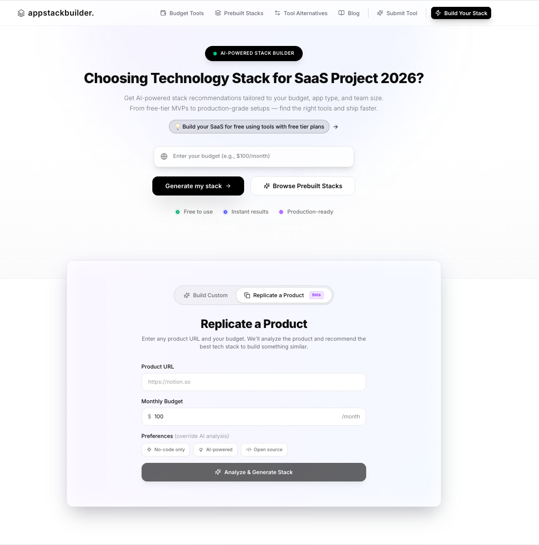 AppStackBuilder gallery image
