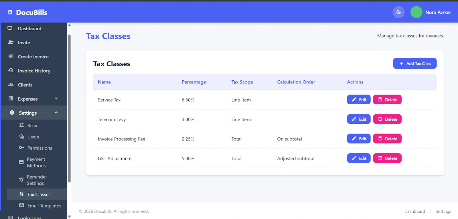 DocuBills screenshot 3