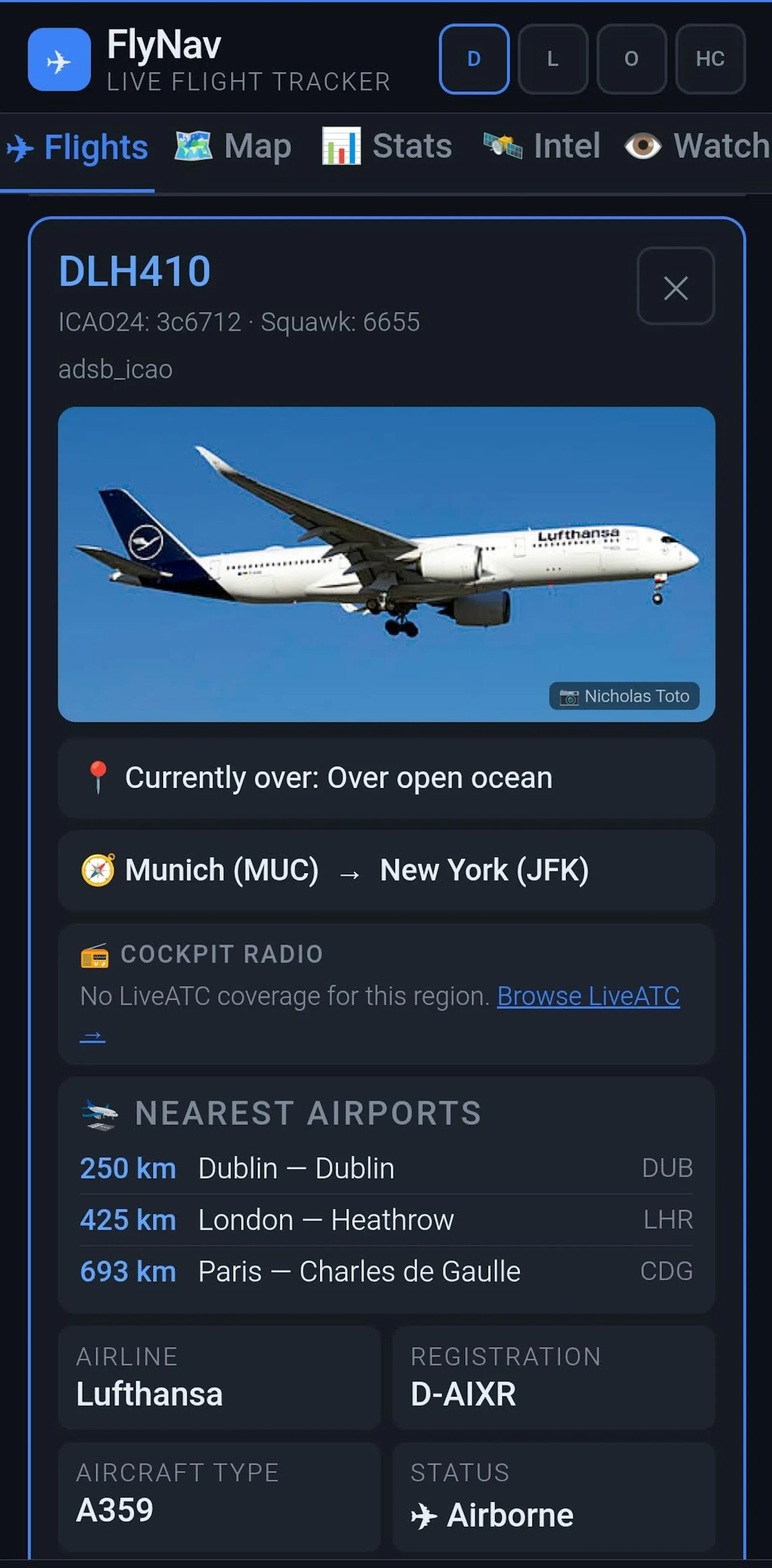 FlyNav — Live Flight Tracker screenshot 3