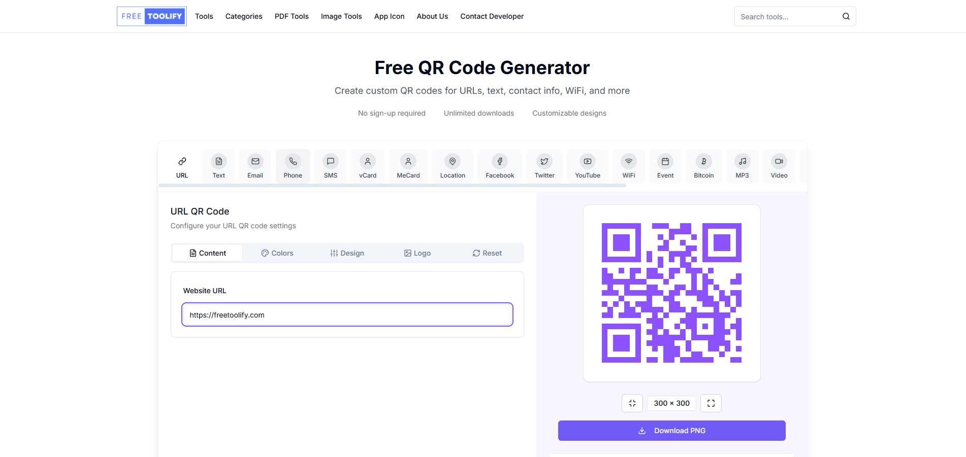 Freetoolify - Screenshot 3 showing product features and functionality