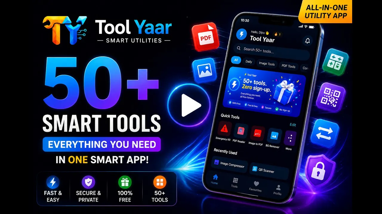 Tool Yaar: 50+ Smart Utilities in 1 App gallery image