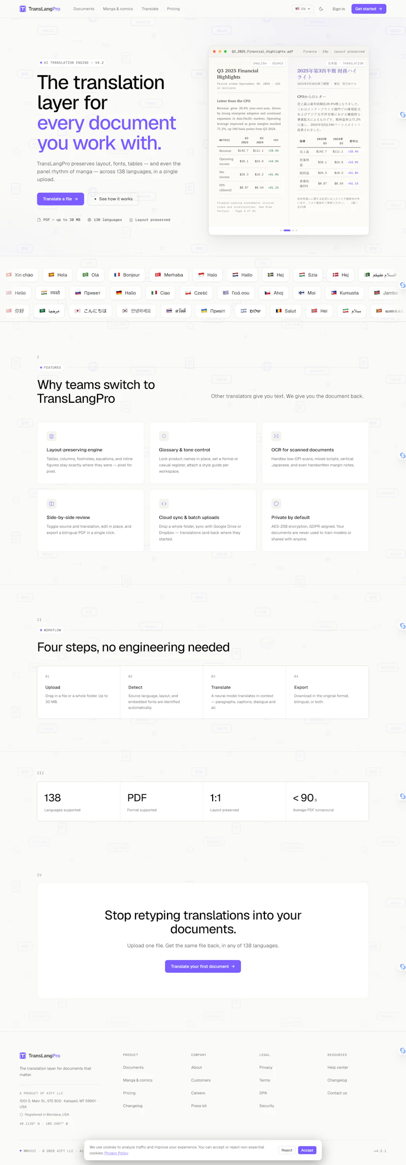 TransLangPro screenshot 3
