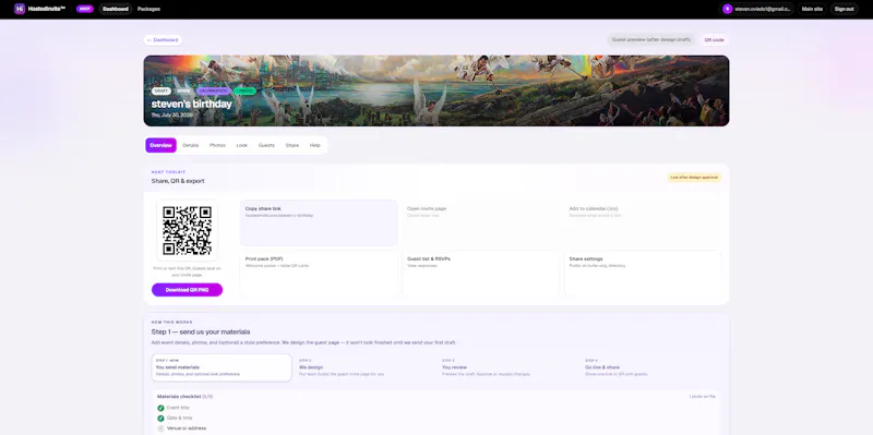HostedInvite screenshot 5