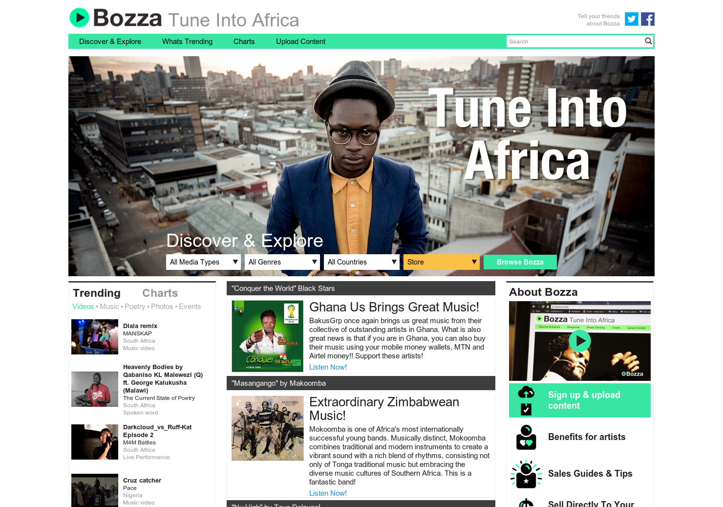 Bozza | Tune into Africa. gallery image