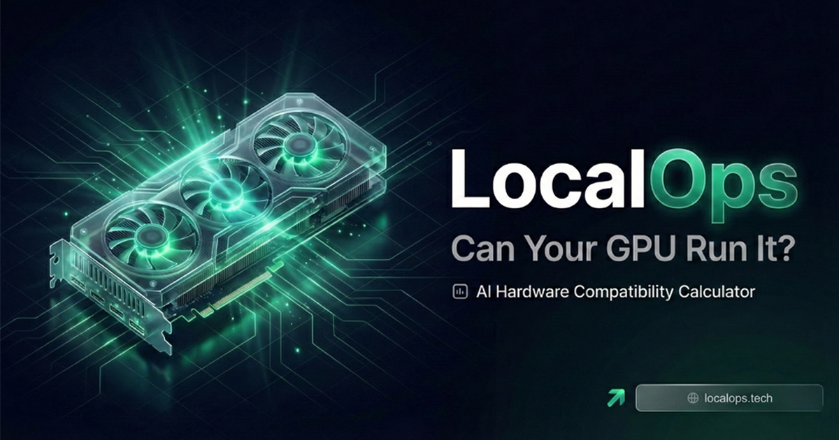 LocalOps - Main product screenshot demonstrating key features and user interface