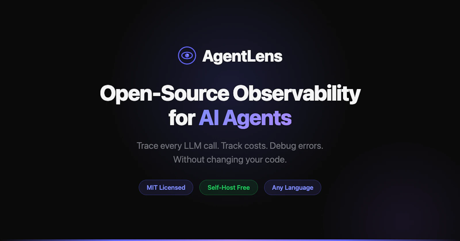 AgentLens screenshot 1