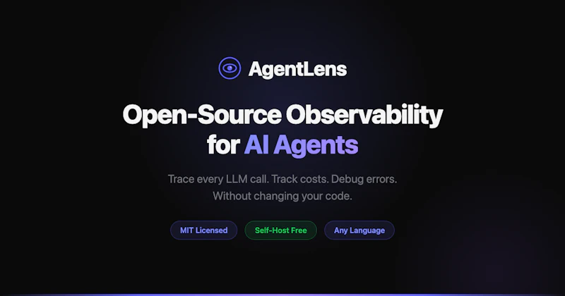 AgentLens screenshot 1