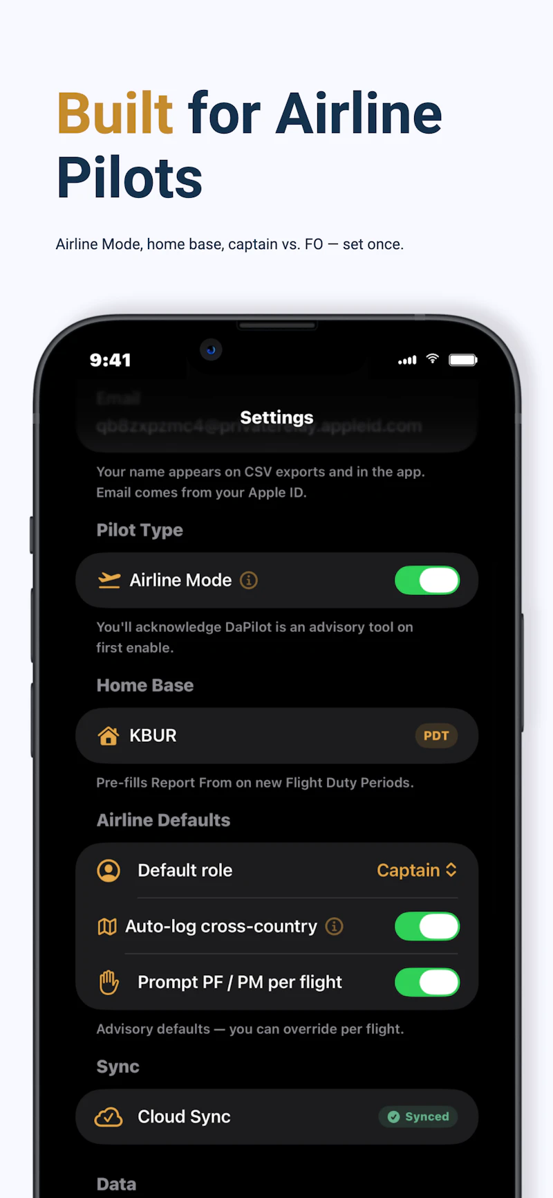 DaPilot: AI Logbook for Pilots screenshot 5
