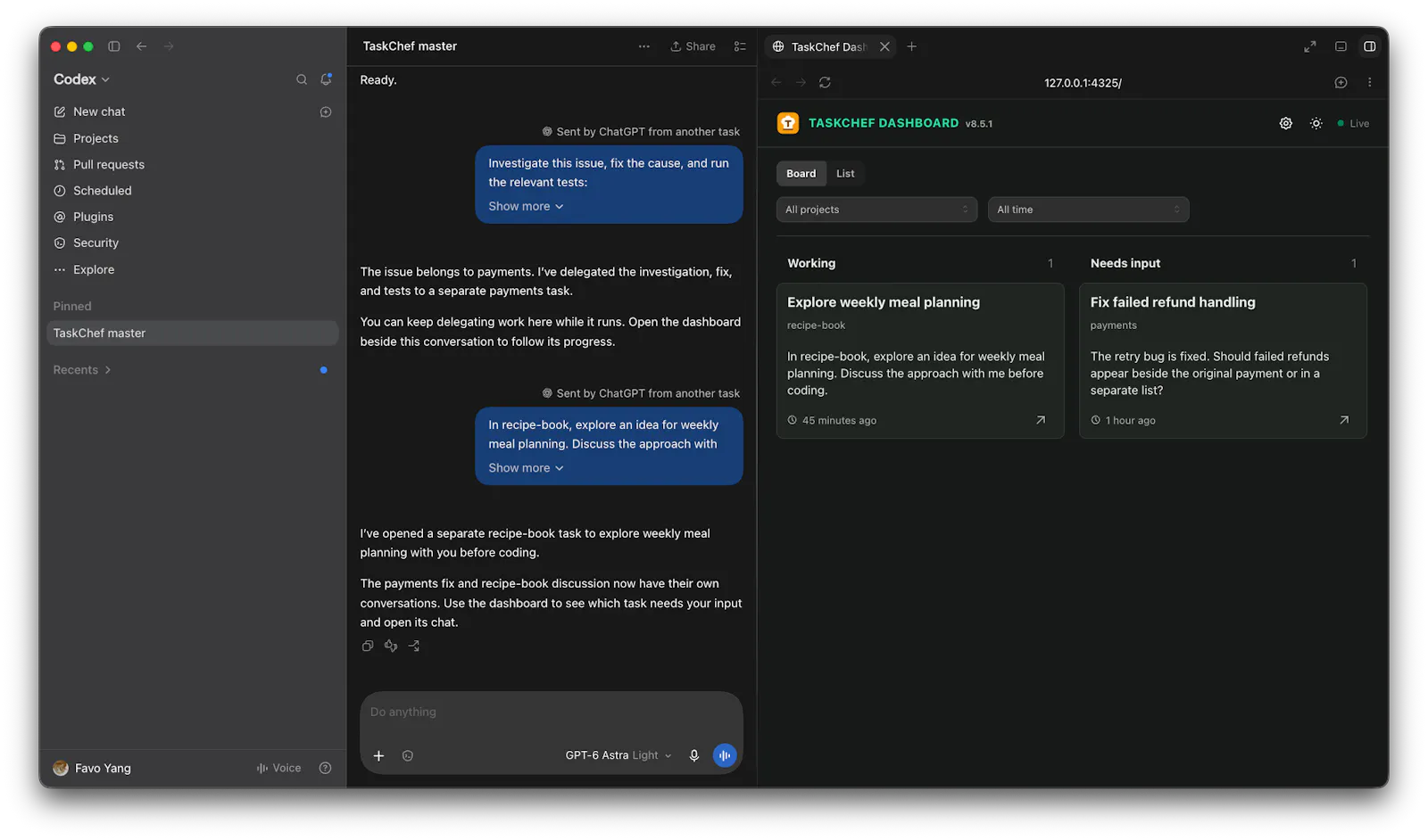 TaskChef screenshot 1