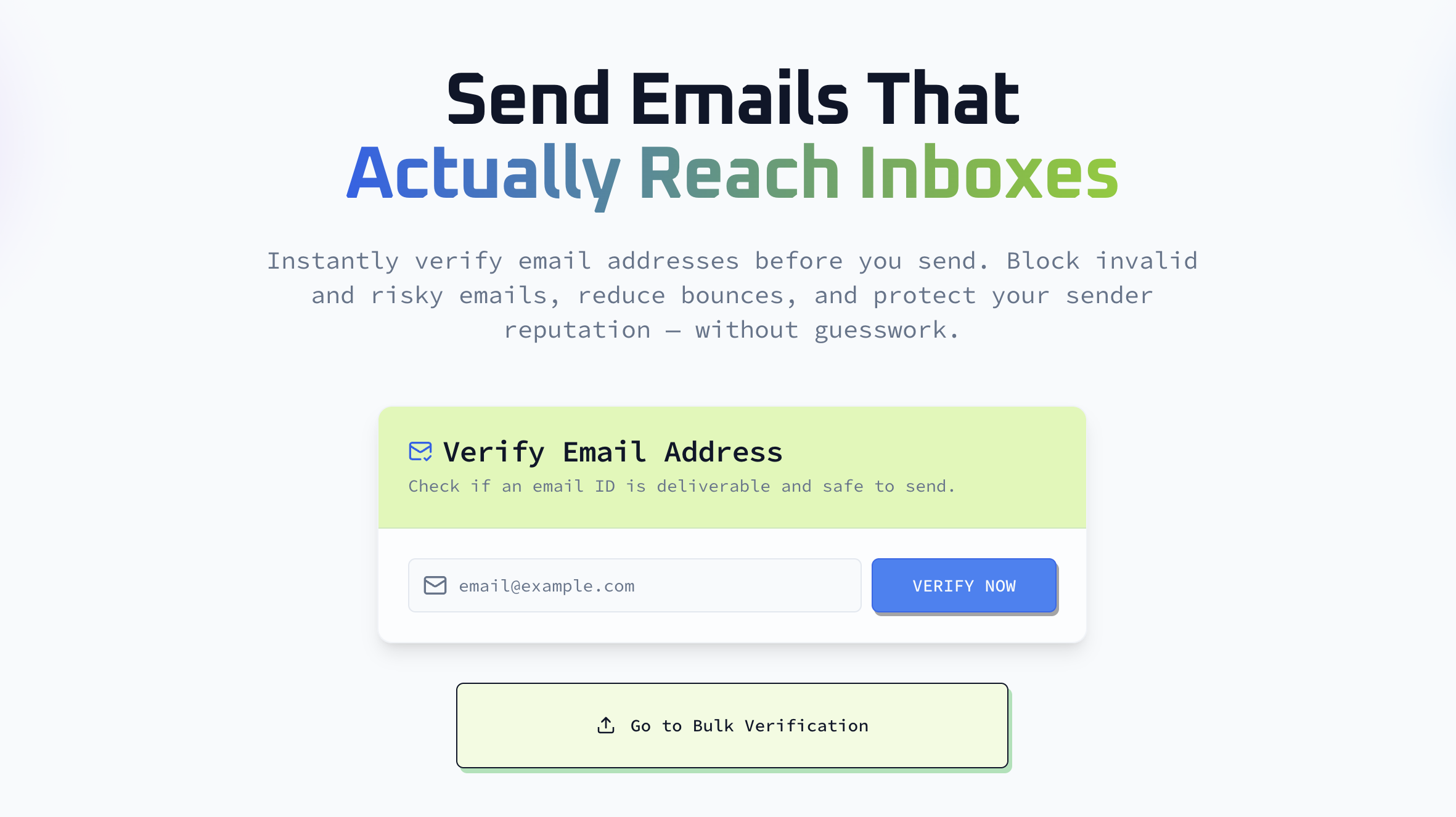 Email2Verify