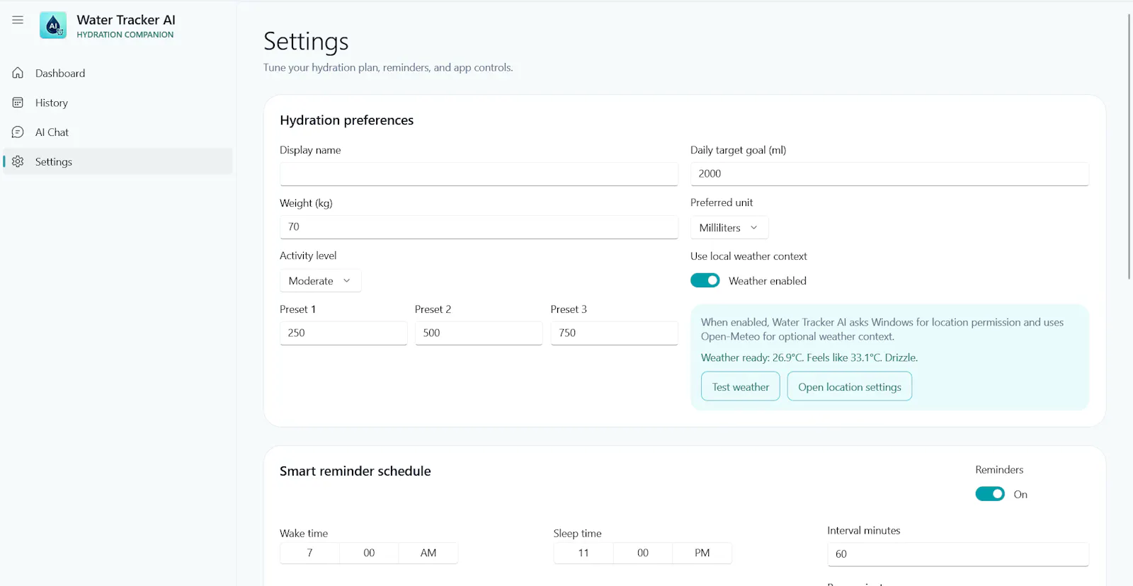 Water Tracker AI screenshot 4